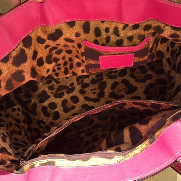 Dolce & Gabbana vintage leather tote bag